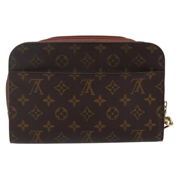 LOUIS VUITTON Monogram Orsay Clutch Bag M51790 LV Auth th6434 - Picture 2 of 16